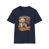 Professor Pride T-Shirt | Funny LGBTQ Rainbow Lightbulb Graphic Tee