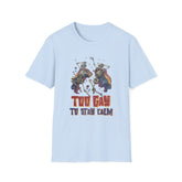 Too Gay To Stay Calm T-Shirt | Funny LGBTQ Dancing Skeleton Tee