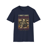 I Don't Have a Gender, I Have Emails T-Shirt | Funny Skeleton Tee