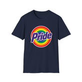 Pride Rainbow Logo T-Shirt | Retro LGBTQ+ Celebration Tee