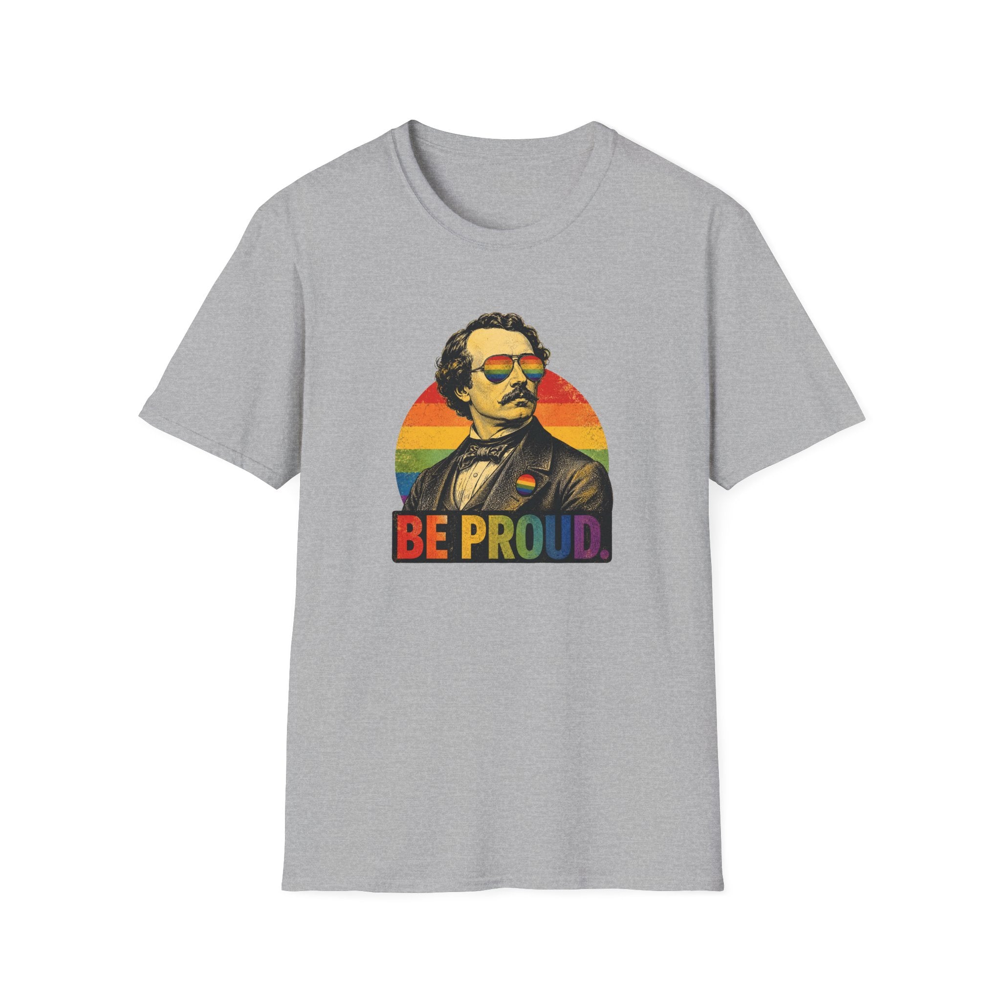 Pride Retro Portrait | Vintage LGBTQ Graphic T-Shirt