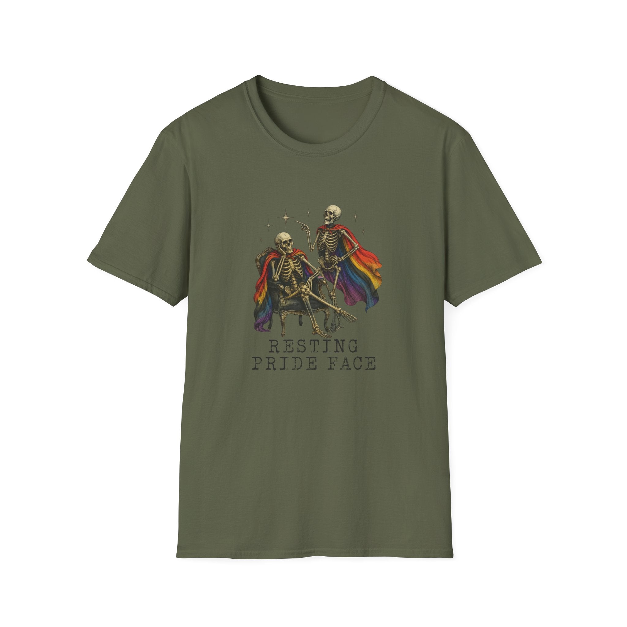 Resting Pride Face T-Shirt