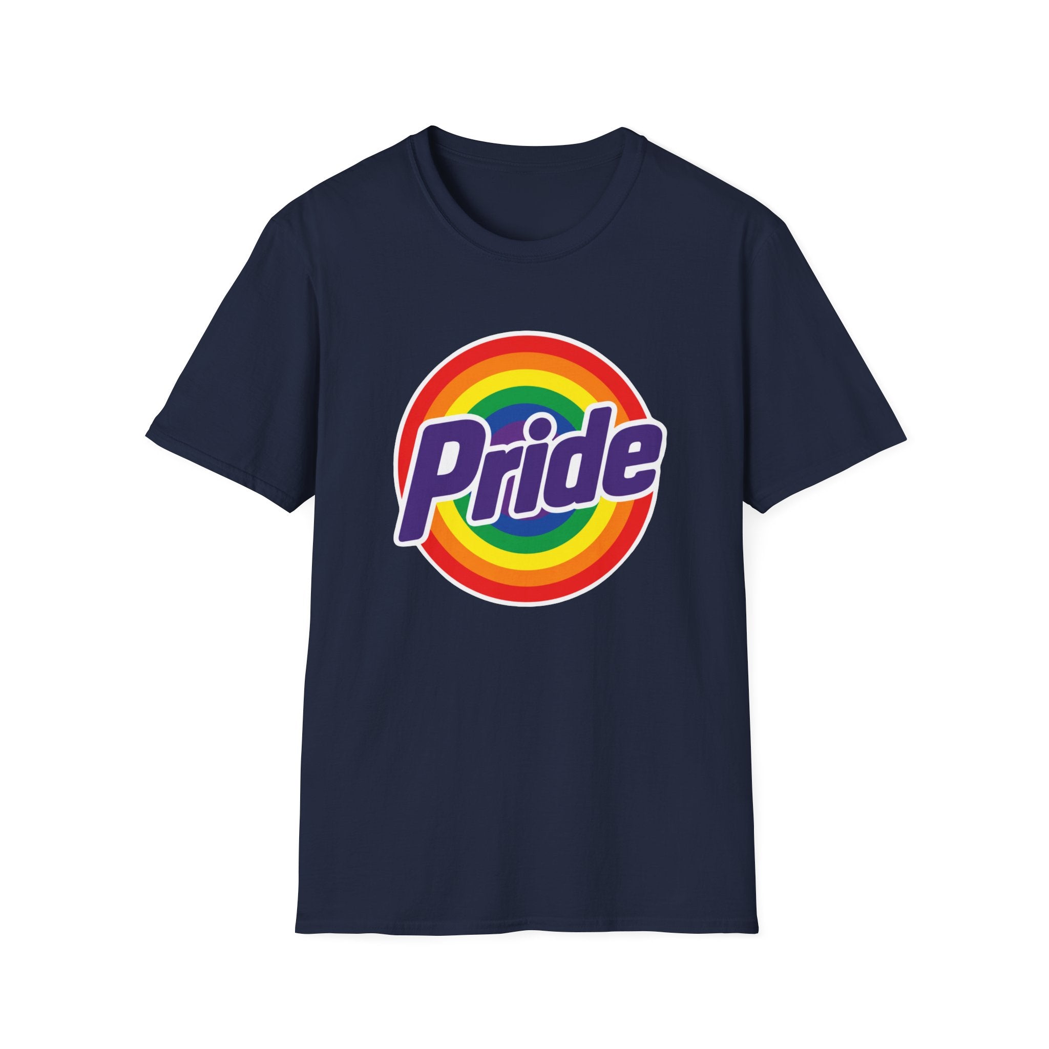 Pride Rainbow Logo T-Shirt — LGBTQ+ Celebration Tee