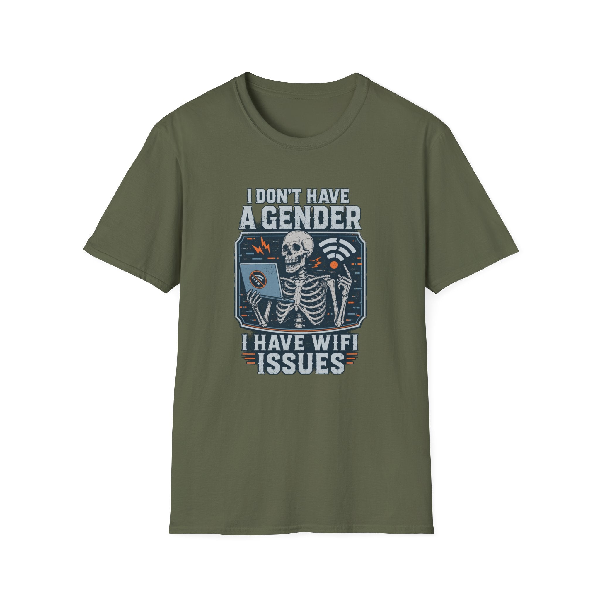 I Don't Have a Gender I Have WiFi Issues | Funny Queer T-Shirt