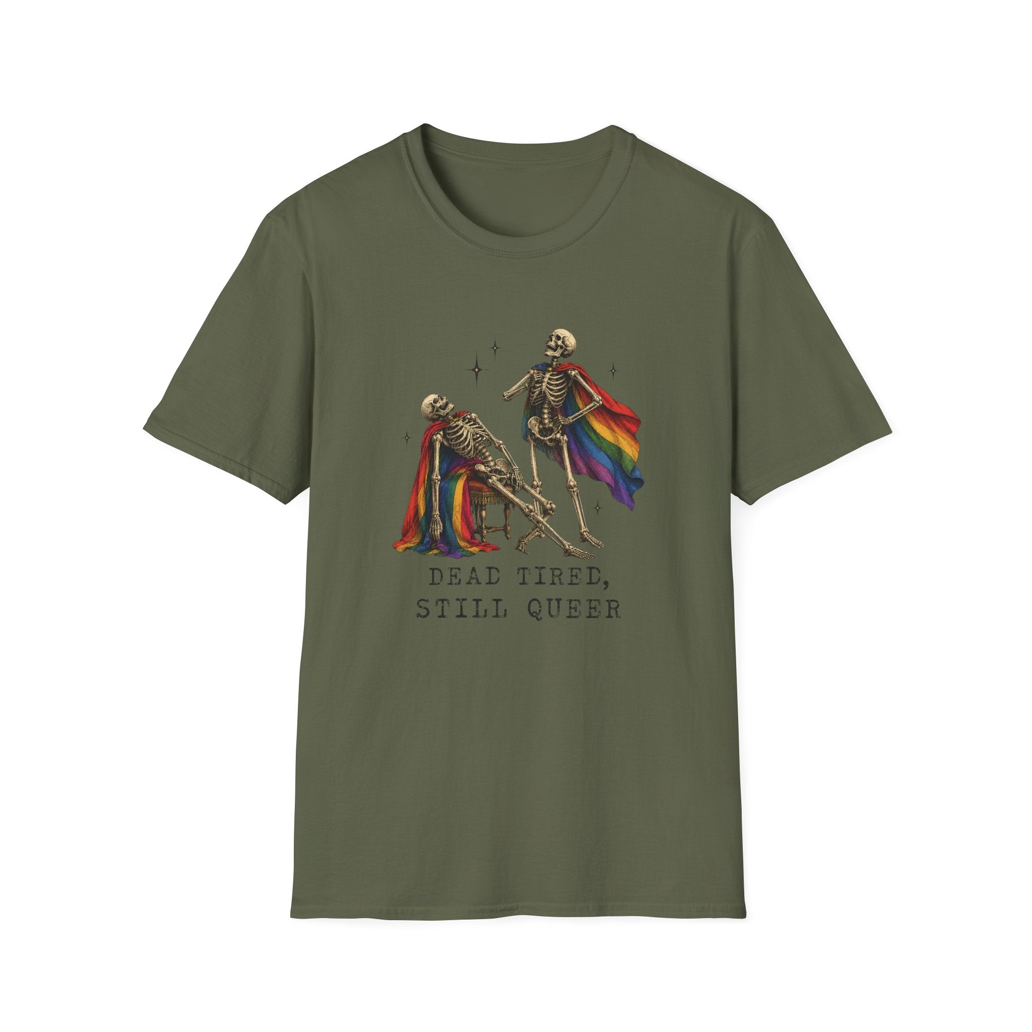 Dead Tired, Still Queer Pride Tee